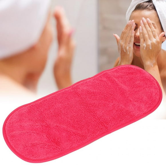 Makeup Remover Facial Cloth, Soft Polyester Fiber Microfiber Facial Cloth Reusable 38 X 16cm For Makeup Cleaning For Remover