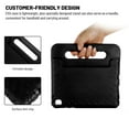 thumbnail image 4 of Dteck Case for Samsung Galaxy Tab A7 Lite 8.7-inch SM-T220 T225 (2021 Released),Kids Friendly EVA Foam Handle Kickstand Case Shockproof Light Weight Back Protective Cover,Black, 4 of 5