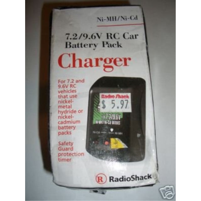 radio shack rc car battery pack and charger