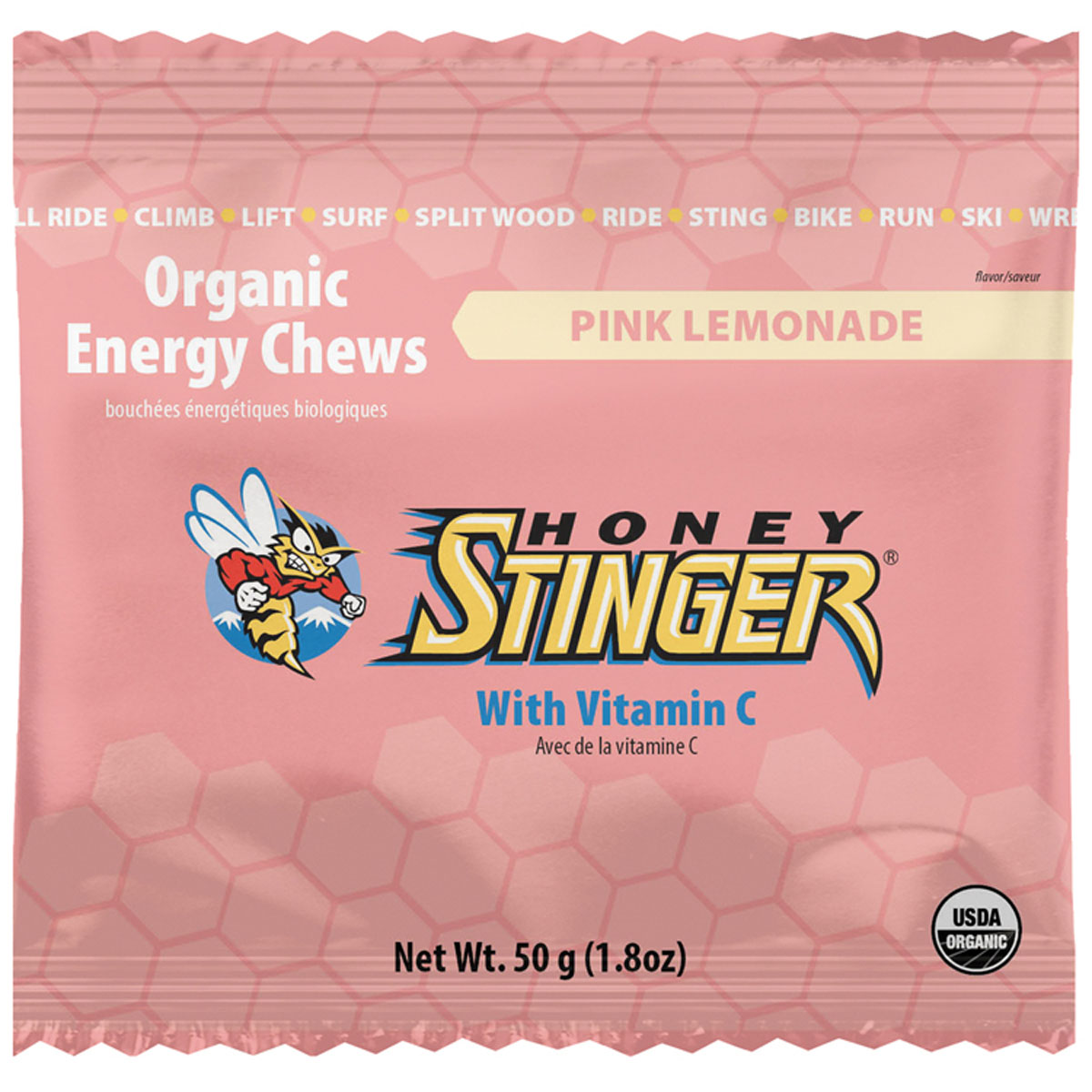 Honey Stinger Organic Energy Chews Box of 12