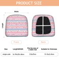 thumbnail image 3 of Pioneer Flower Seat Covers for Dining Room Chairs Set Of 4,Stretch Printed Washable Chair Seat Cover with Elastic Ties and Button,Removable Waterproof Couch Cushion Covers, 3 of 6