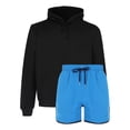 thumbnail image 1 of Paquete 1 Short Deportivo Strech Y 1 Sudadera Felpa Capucha, 1 of 6