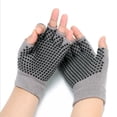 thumbnail image 4 of Gants de Yoga pour Hommes Slip Sport Fitness Workout Gris, 4 of 8