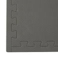 Norsk Black/Gray 24 in. x 24 in. EVA Foam Sport MultiPurpose