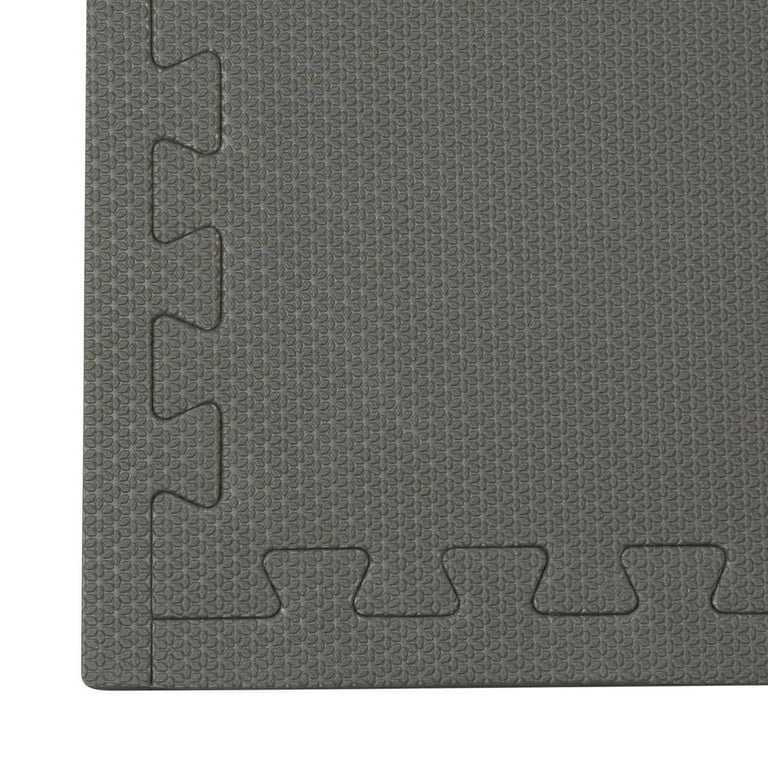 Norsk Multicolor-Gray 24 in. x 24 in. EVA Foam Multi-Purpose Reversible Interlocking Tiles, 16 Tiles Norsk Multicolor-Gray 24 in. x 24 in. EVA Foam Multi-Purpose Reversible Interlocking Tiles, 16 Tiles