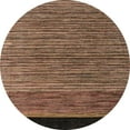 thumbnail image 1 of Ahgly Company Indoor Round Abstract Red Brown Oriental Area Rugs, 5' Round, 1 of 6