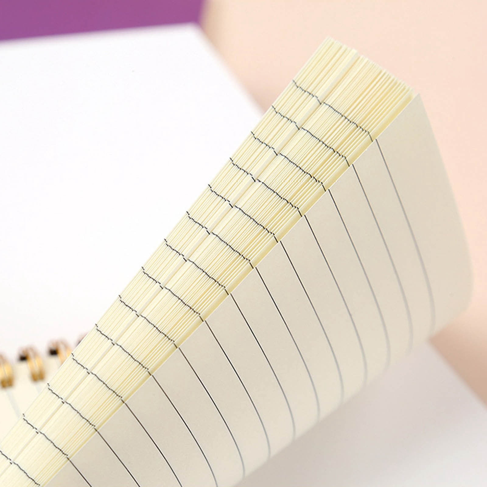HBBKVI 4 Pack Notebook, A5 Notebook-a Double-coil Notebook for -is A Simply Side-flip Notebook