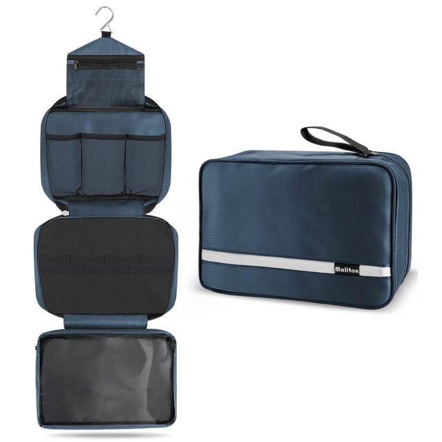 Neceser Maliton para colgar, impermeable, compacto, 11,2 L
