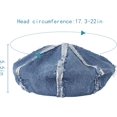 thumbnail image 2 of YooGuoGuo Denim Beret Hat Breathable Cotton Jeans Retro Style British Beanie Hat for Women Girls, 2 of 6
