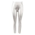 thumbnail image 3 of QHFBli Moisture Wicking Leggings Women Wet Look Shiny Metallic Leggings Liquid Waist, 3 of 3