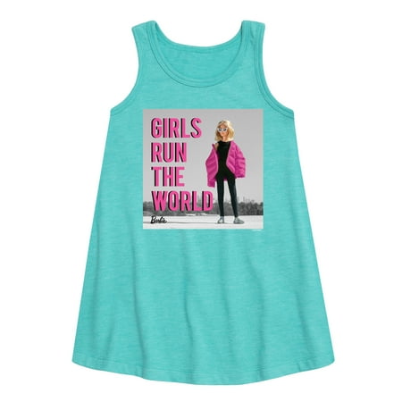 

Barbie - Girls Run the World - Cool Style - Toddler and Youth Girls A-line Dress