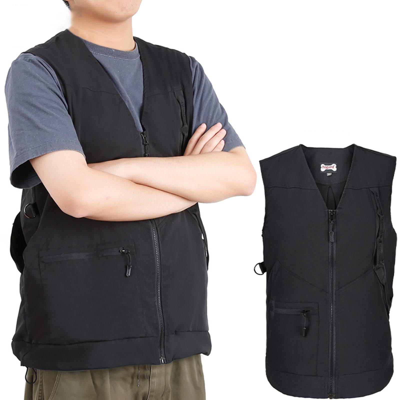 Bvdfgk Dog Handler Training Vest Agility Obedience Training Jacket Coat for Tugging M M