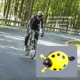 thumbnail image 3 of Bike Bell Plastic Cartoon Bicycle Alarming Bike handlebar Small Small Bell handlebar Ring Insect Shape Handlebar Small Bell, Yellow, 3 of 8