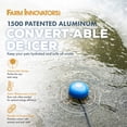 thumbnail image 2 of Farm Innovators 1500W Patented Aluminum ConvertAble Tank De Icer w/ 6' Cord, 2 of 6