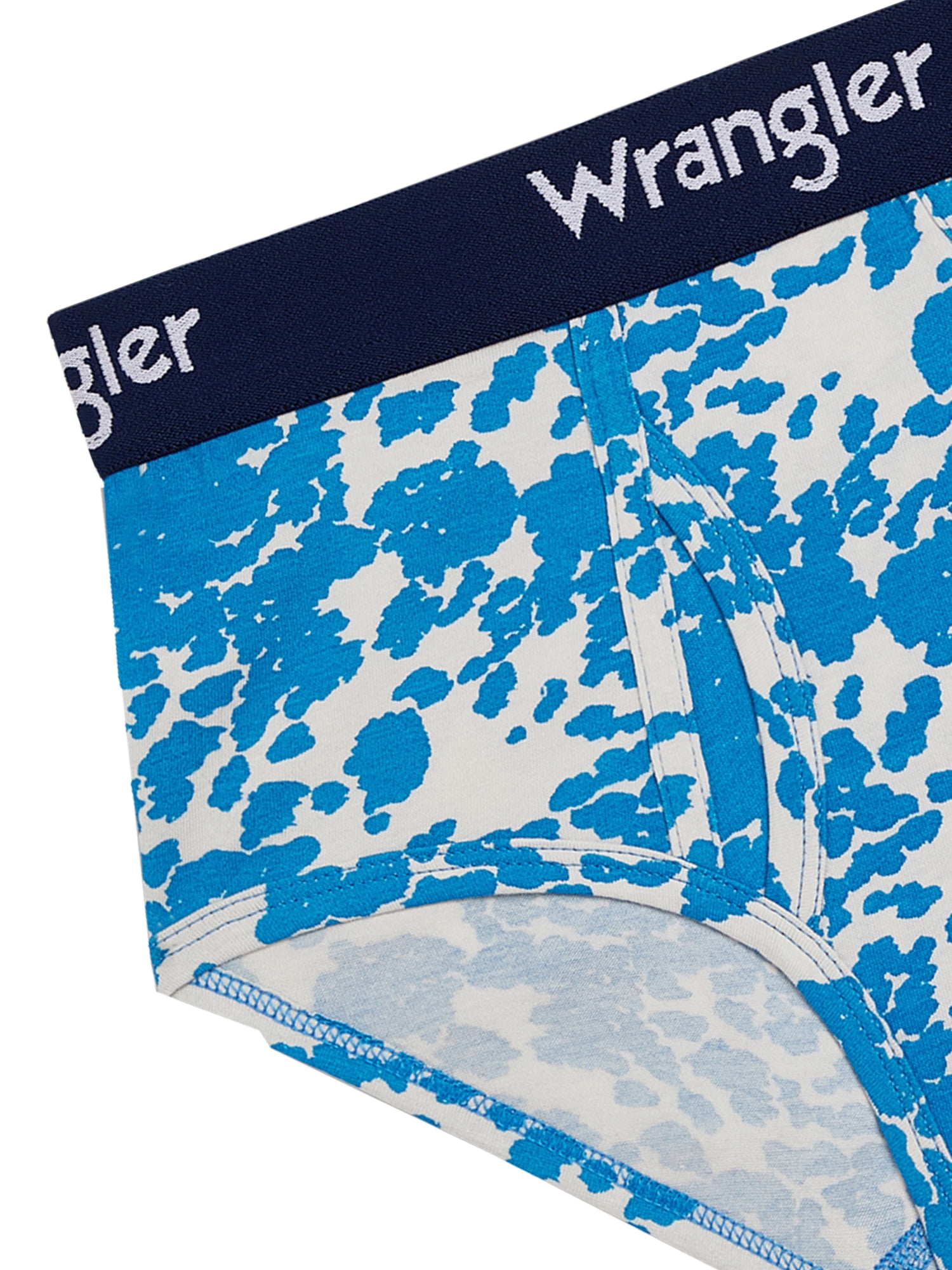 Wrangler Boys' Cotton Briefs, Soft Boys Underwear w/ 4-Way Stretch, XL, 5-Pack