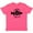 Vintage Hot Pink, variant on Inktastic Lucky Fishing Shirt Fish Youth T-Shirt