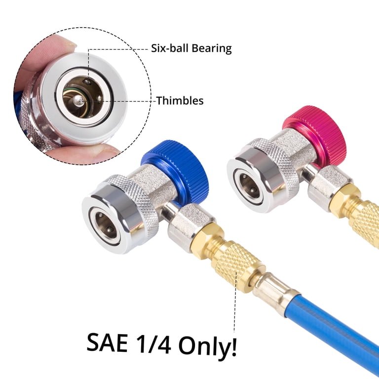 R134a Refrigerant R134a Quick Coupler R134A Freon H/L Auto Car Quick ...