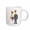 White, variant on 3drose, Funny Cute Rubber Chicken Bride and Groom Wedding, 11oz Mug