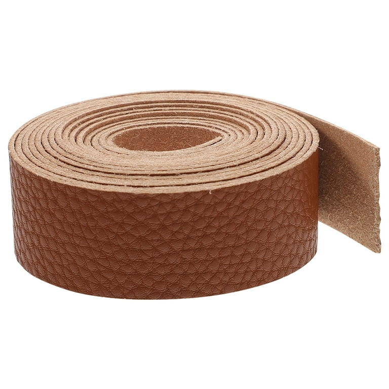 Hemoton 1 Roll DIY Leather Strap Craft Leather Strip Material for Clothing  Jewelry Wrapping Arts Craft Project