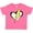 Hot Pink, variant on Inktastic Lightning Bolt Heart Boys or Girls Toddler T-Shirt