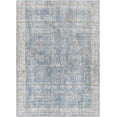 thumbnail image 3 of Hauteloom Bagontapay Living Room, Bedroom Machine Washable Area Rug - Traditional - Light Blue, Blue, Dark Pink - 6'7" x 9', 3 of 12