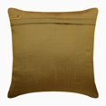 thumbnail image 3 of The HomeCentric Custom Cushion Cover, Gold Pack of 2, 14x14 inch (35x35 cm) Throw Pillow Covers, Silk Sequins & Beaded Throw Pillows For Couch, Abstract Pattern Modern Style Easter - Shimmering Gold, 3 of 3