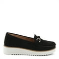 thumbnail image 2 of Flexus Women's CANTON Platform Loafer Black EU 41 / US 9.5 - 10, 2 of 5