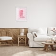 thumbnail image 3 of Stupell Industries Pastel Cowgirl Boots Beauty & Fashion Painting White Framed Art Print Wall Art, 24 x 30, 3 of 9