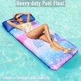 thumbnail image 2 of Flotador para piscina FinduWill de gran tamaño para adultos con reposacabezas, 350 kg, 2 of 6
