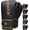 Gold, variant on RDX Kids Boxing Gloves, Muay Thai Boxing Gloves for Kids, Maya Hide Leather Sparring Combat Gloves, KARA Patent Training Mitt, MMA, Black,6oz