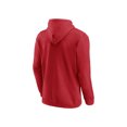 thumbnail image 3 of NCAA Louisville Cardinals Men's Red Stacked Cotton Fleece Pullover Hoodie, Up to Size 3XL, 3 of 3