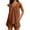 Brown, variant on LADIGASU Women Home Fashion Casual Easter Printed And Pants Short-sleeved Shorts Pajama Set With Pockets