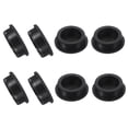 thumbnail image 1 of Uxcell 8 Pcs Tapón de Silicona en Forma de T, Diámetro 40 mm/1.57 Pulgadas, Tapón de Silicona Impermeable Reutilizable para Sellar Agujeros Redondos en Equipos de Tuberías, Negro, 1 of 7