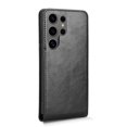 thumbnail image 4 of Folio Phone Case for Samsung Galaxy S24 Ultra Magnetic Kickstand Cover with Camera Protection Black, 4 of 7