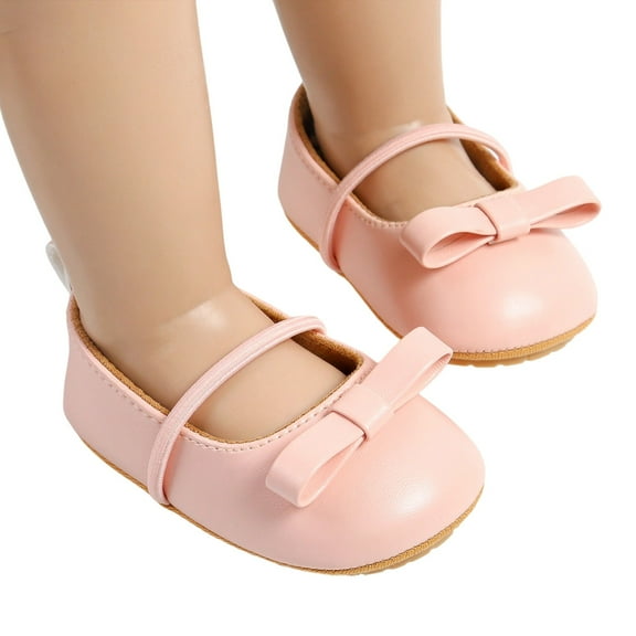 MEZZALL Baby Sandals For Soft Sole Walking Shoes With Bow Design Comfortable Casual First For Girls Boys Toddler Footwear Holiday / 12-18 Months