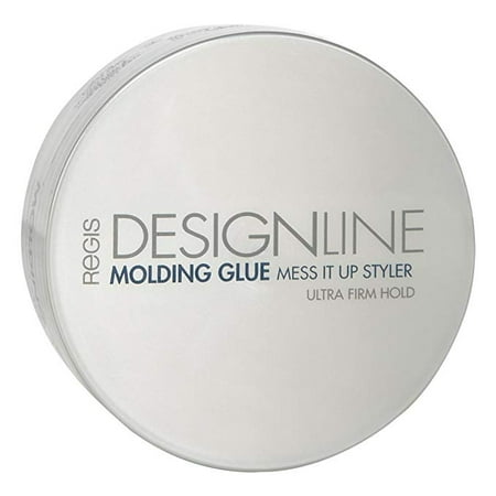 Molding Glue Mess It Up Styler, 2 oz - DESIGNLINE - Shiny Ultra Firm Hold for Hair Styling