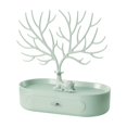 thumbnail image 5 of Estante de joyería creativo de ciervo, pendientes en forma de árbol con astas, estante de exhibición, pendientes, collares, almacenamiento de joyería, estante organizador de joyería, 5 of 5