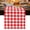 Red, variant on Red White Plaid Table Runner 48 Inches Long, Modern Farmhouse Buffalo Check Gingham Kitchen Coffee Dining Table Decoration for Home Party Birthday Wedding Home Decor 13x48 Inches