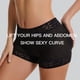 thumbnail image 3 of Bragas de encaje acolchadas para mujer, levantador de glúteos, sin costuras, moldeador de cuerpo, ropa interior corta, 3 of 8