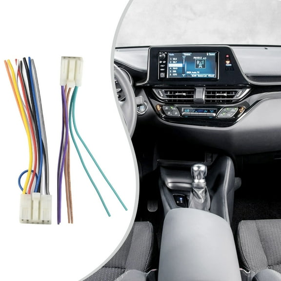 For Toyota Aftermarket Radio Stereo Install Car Wire Harness Cable Adapter