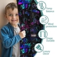 thumbnail image 3 of Gaming Pattern Blackout Kids Curtains,Childrens Insulated Curtains Set Of 2,Bedroom Essentials,Toddler Room Decor 42x84in(106x213cm), 3 of 4