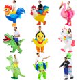 thumbnail image 2 of Disfraz inflable de dinosaurio de Anime para fiesta, disfraz de mascota, disfraz de Cosplay, disfraces de Halloween para adultos y niños, 2 of 4