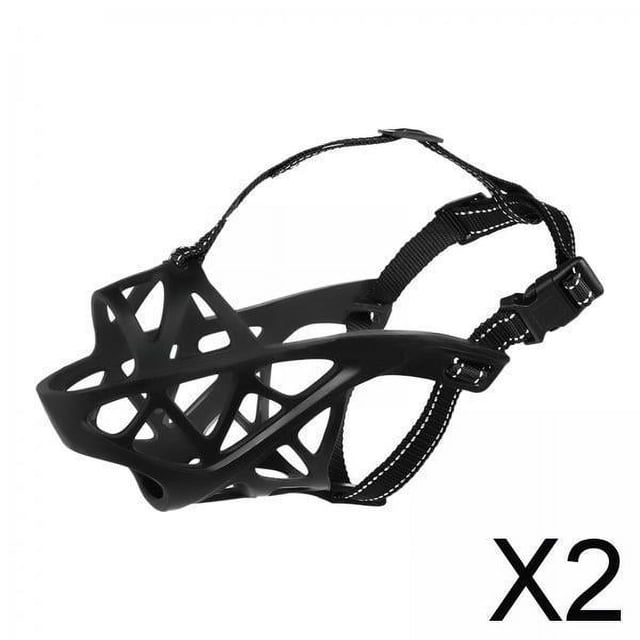 2 mascarillas para para perros, cesta ligera antimordidas para entrenamiento de perros 2 piezas