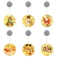 thumbnail image 5 of Christmas Snowman Pattern Light Vintage Bulbs Holiday Decoration Indoor Outdoor Room Home Wedding Hanging Curtain Lights, 5 of 9