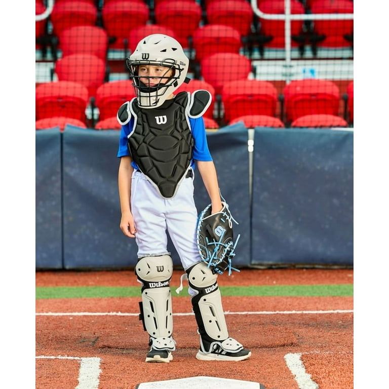 Wilson EZ Gear 2.0 Catcher's Gear Kit - Black, Large/X-Large (Ages
