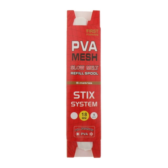 Alimentador de carpas de 5 metros Zulema malla PVA Soluble en agua 18 mm