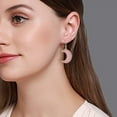 thumbnail image 5 of Pendientes Laklulu Moon, pendientes sencillos y capaces, 5 of 5