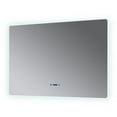 thumbnail image 3 of Lexora LL4832LEDM 48 x 32 in. Lugano Tall LED Mirror with Defogger, Silver, 3 of 6