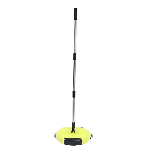 Escoba barredora manual multifunción 3 en 1 para limpieza del hogar, recogedor de basura, fregona giratoria de 360° (color aleatorio)