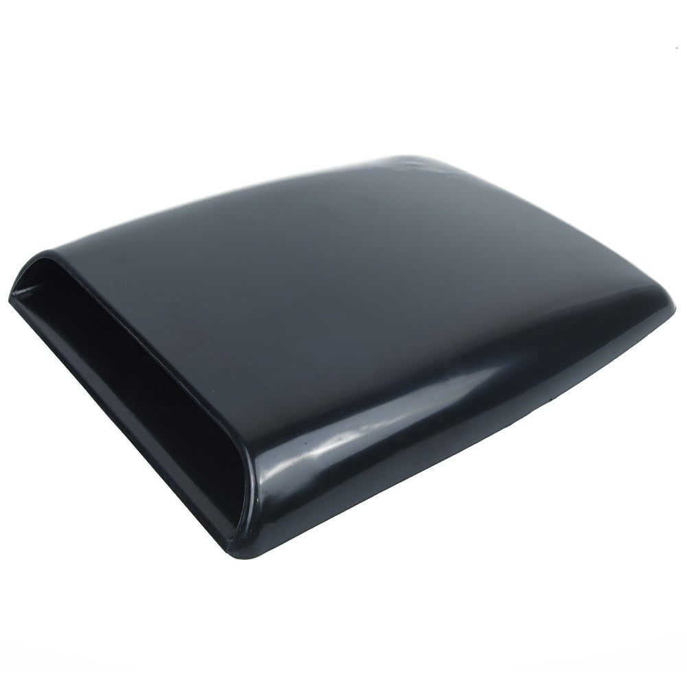 Mduoduo 1x Universal Car Bonnet Hood Scoop Air Flow Intake Vent Cover-Decorative ABS-Plastic 28*25*3.3cm Car-Acesssories Car Accessories